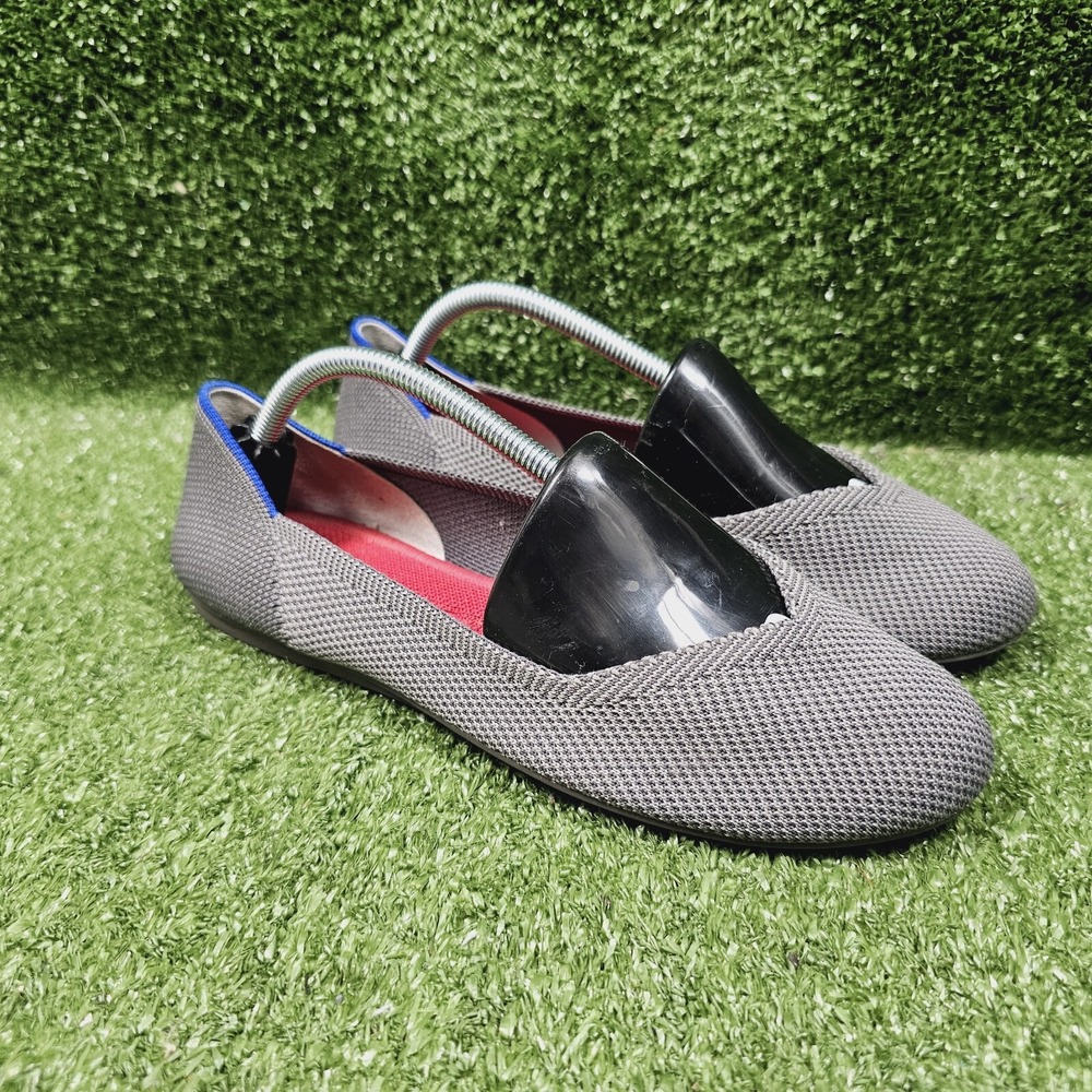 Rothy's Charcoal and Cobalt Loafers